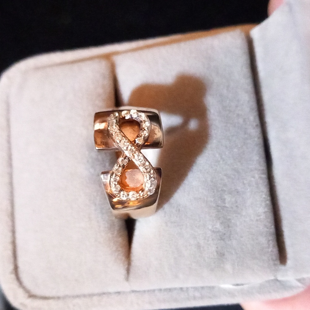 Rose 925 CZ Ring